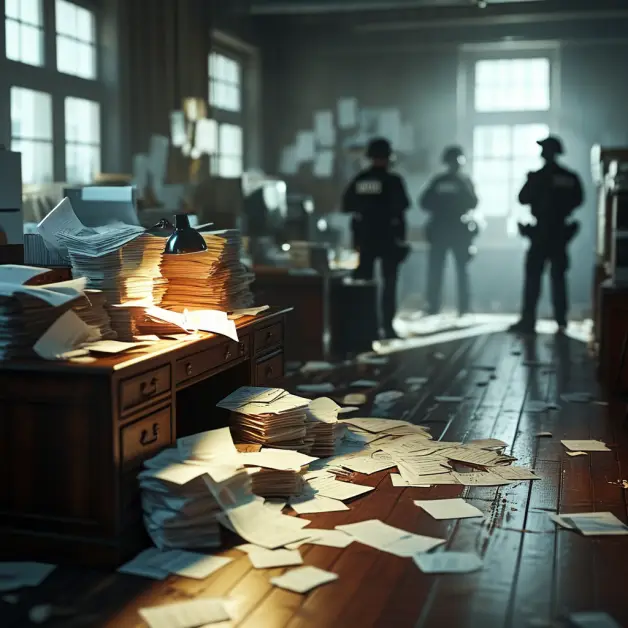 พนักงานบัญชีหายไปเหลือแต่โต๊ะรก