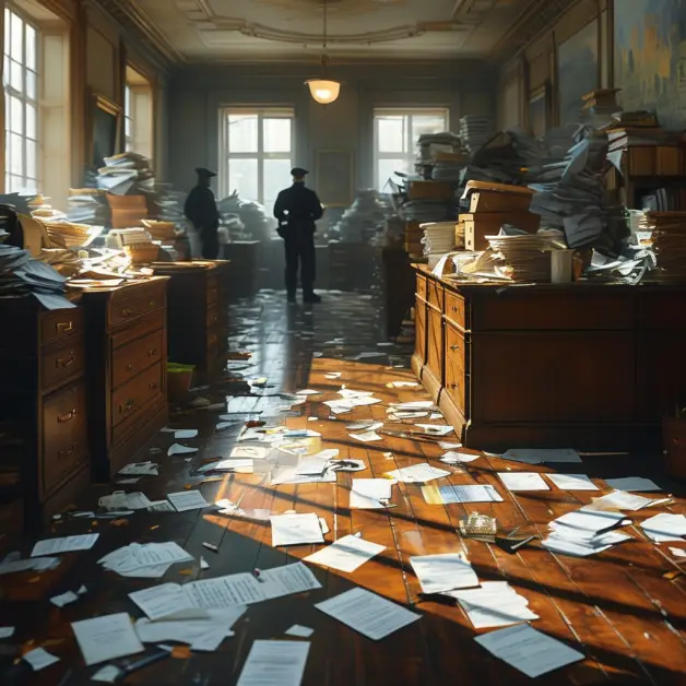 โต๊ะบัญชีรกมาก